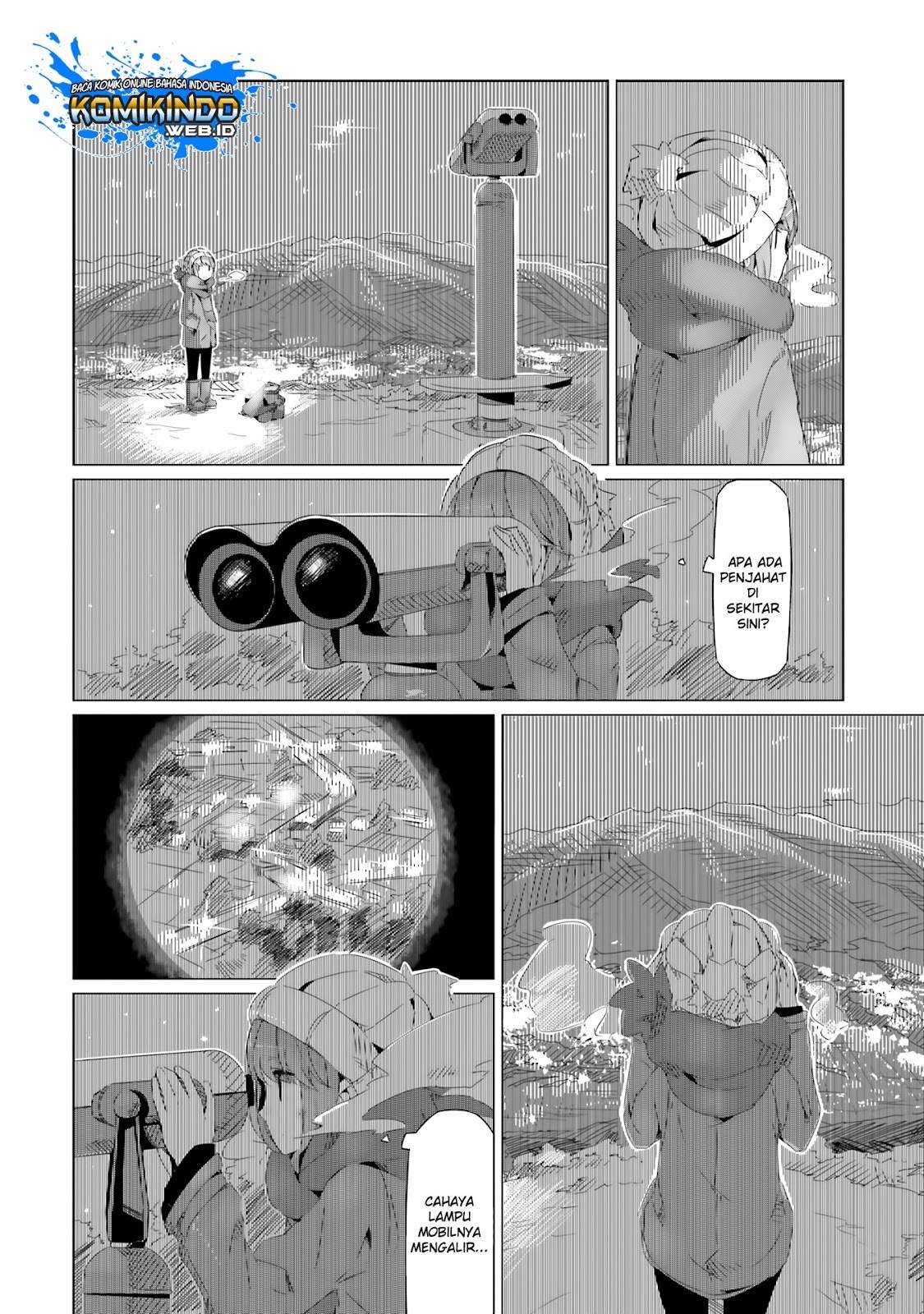 Yuru-Camp Chapter 18 Gambar 17