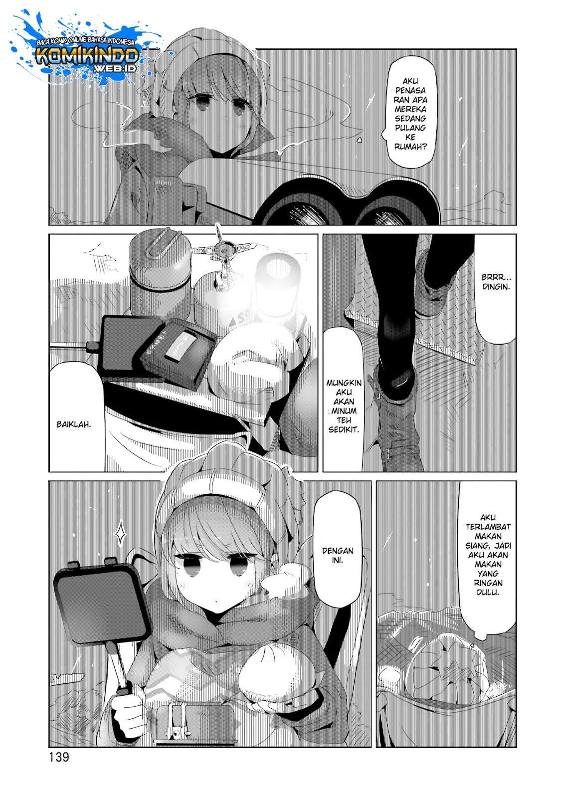 Yuru-Camp Chapter 18 Gambar 19
