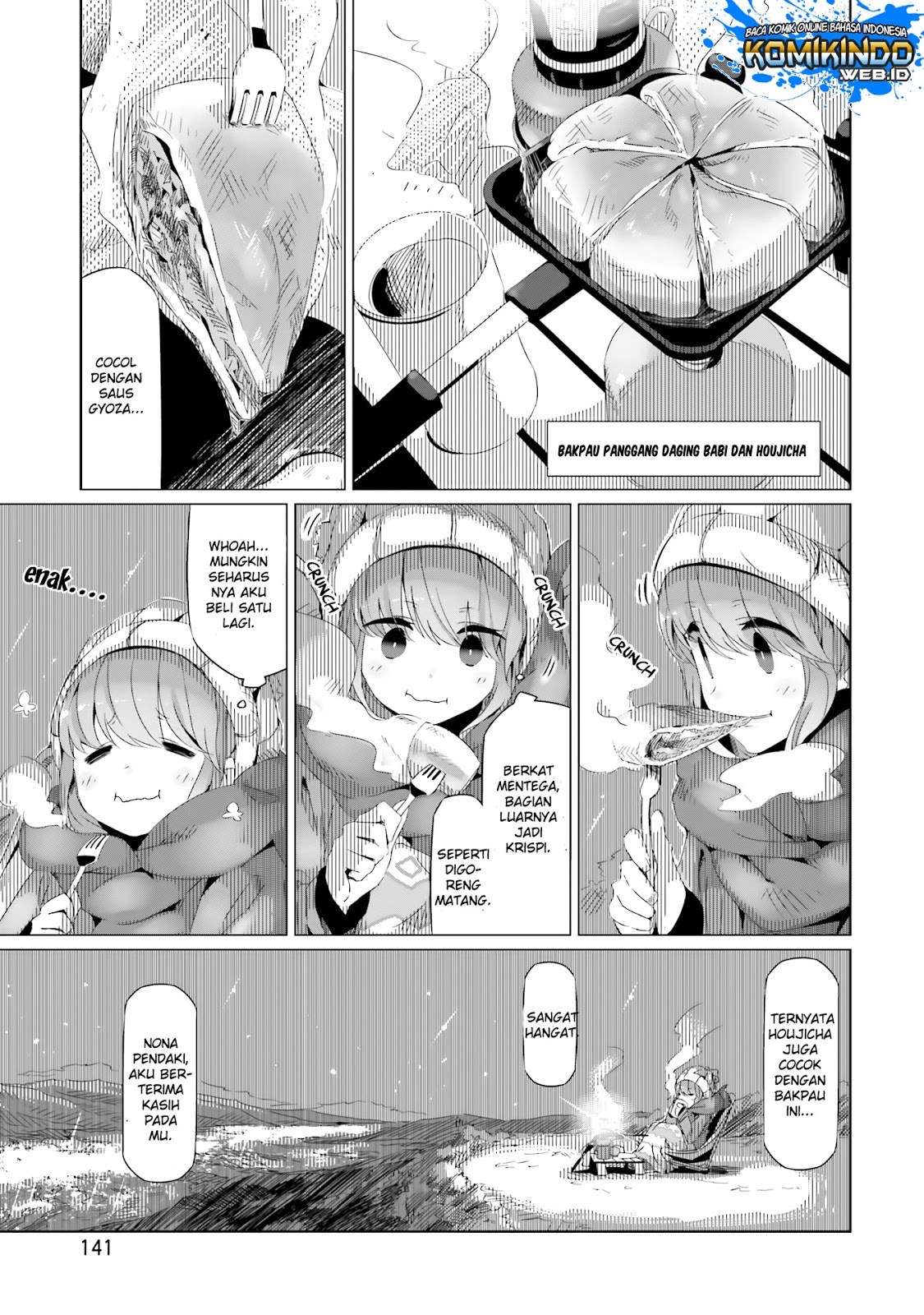 Yuru-Camp Chapter 18 Gambar 21