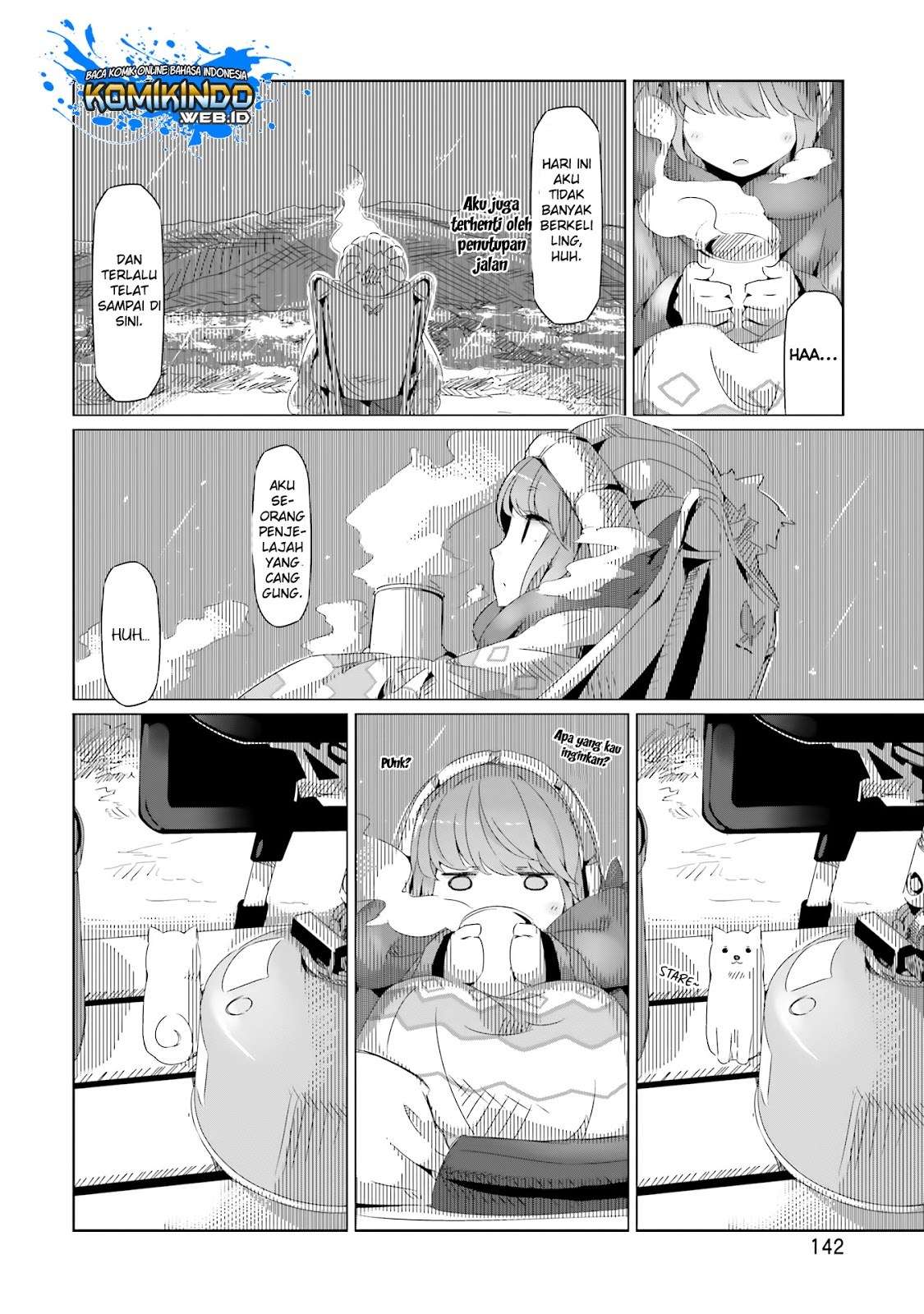 Yuru-Camp Chapter 18 Gambar 22