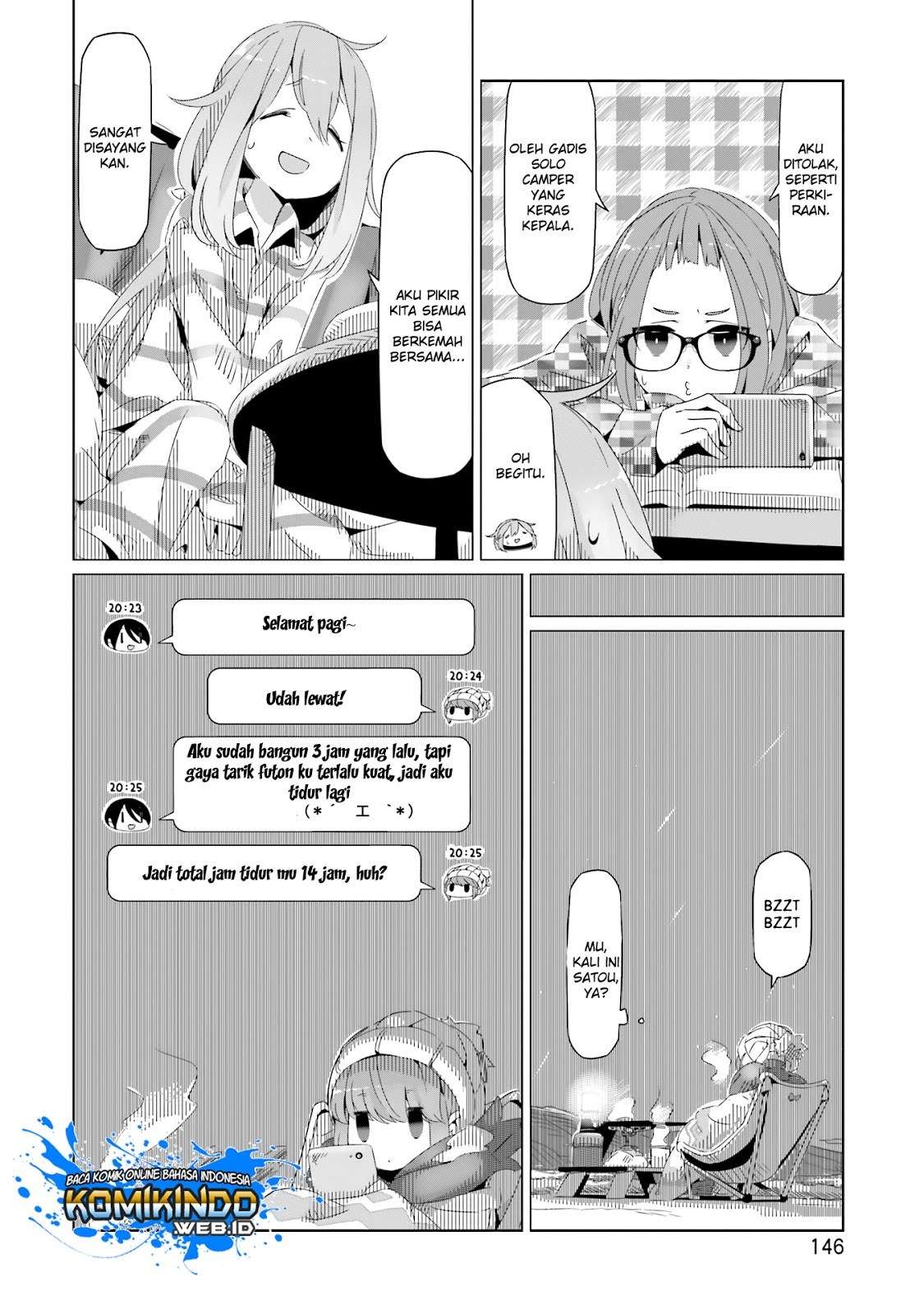 Yuru-Camp Chapter 18 Gambar 25