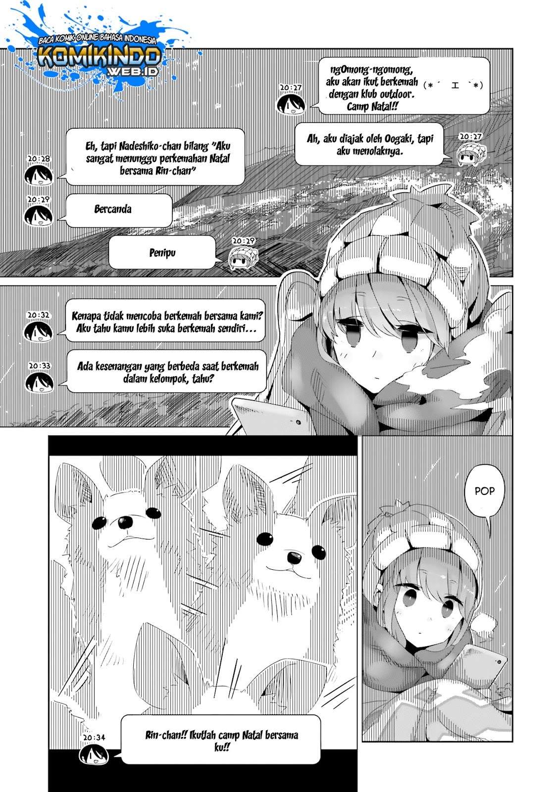 Yuru-Camp Chapter 18 Gambar 26