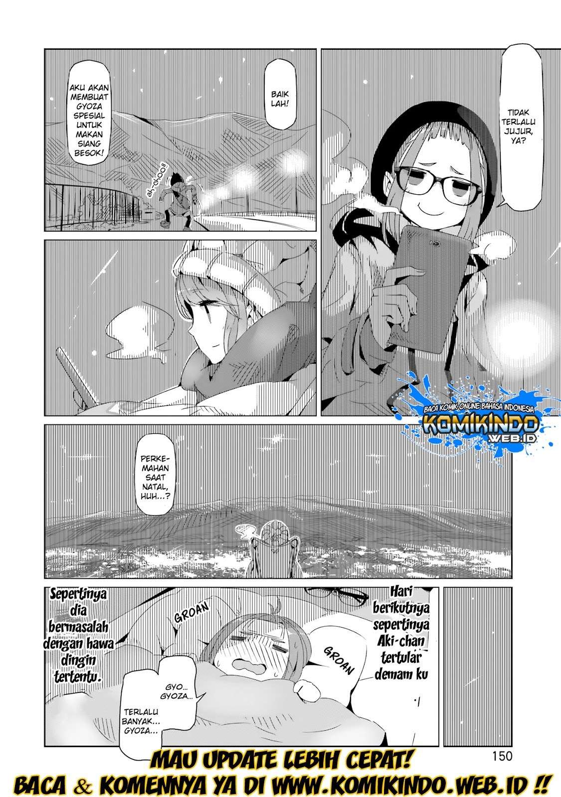 Yuru-Camp Chapter 18 Gambar 29