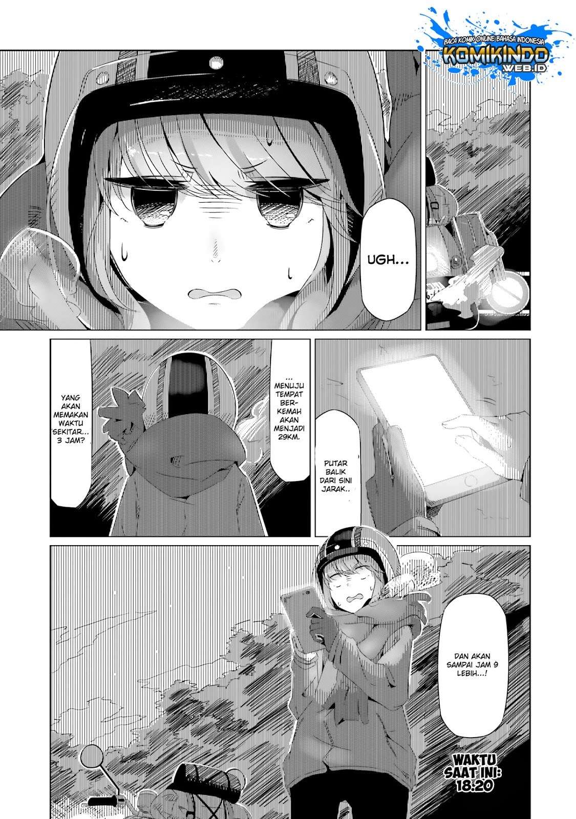 Yuru-Camp Chapter 18 Gambar 3