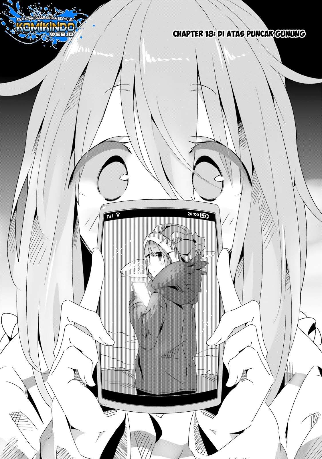 Yuru-Camp Chapter 18 Gambar 4