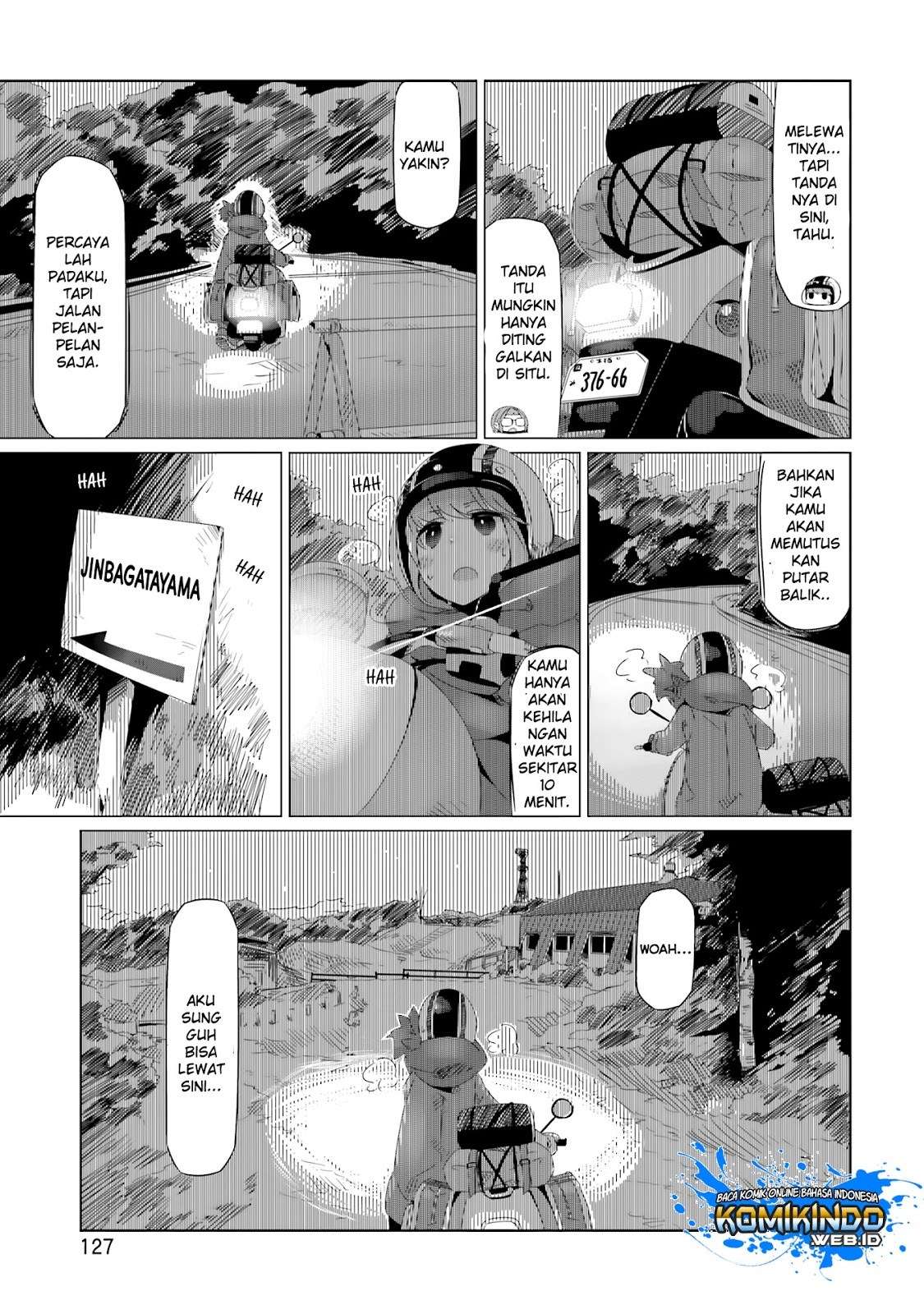 Yuru-Camp Chapter 18 Gambar 7