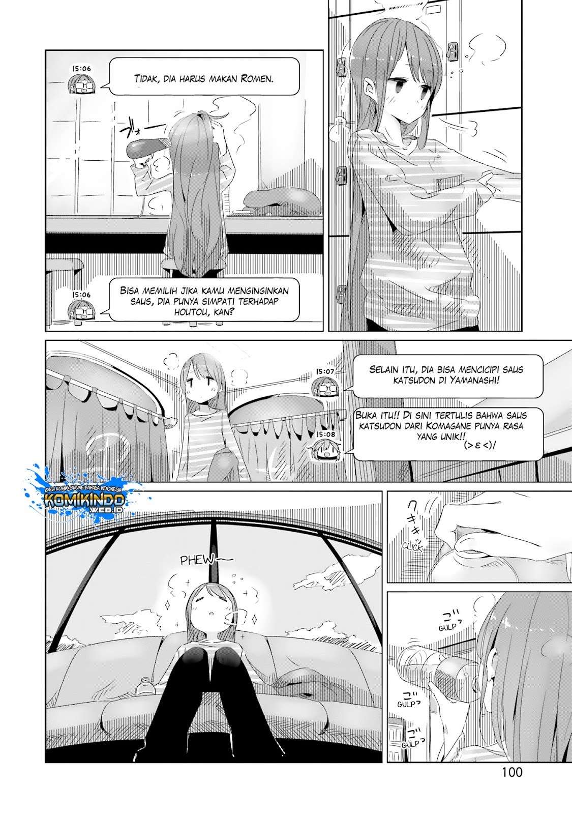 Yuru-Camp Chapter 17 Gambar 10