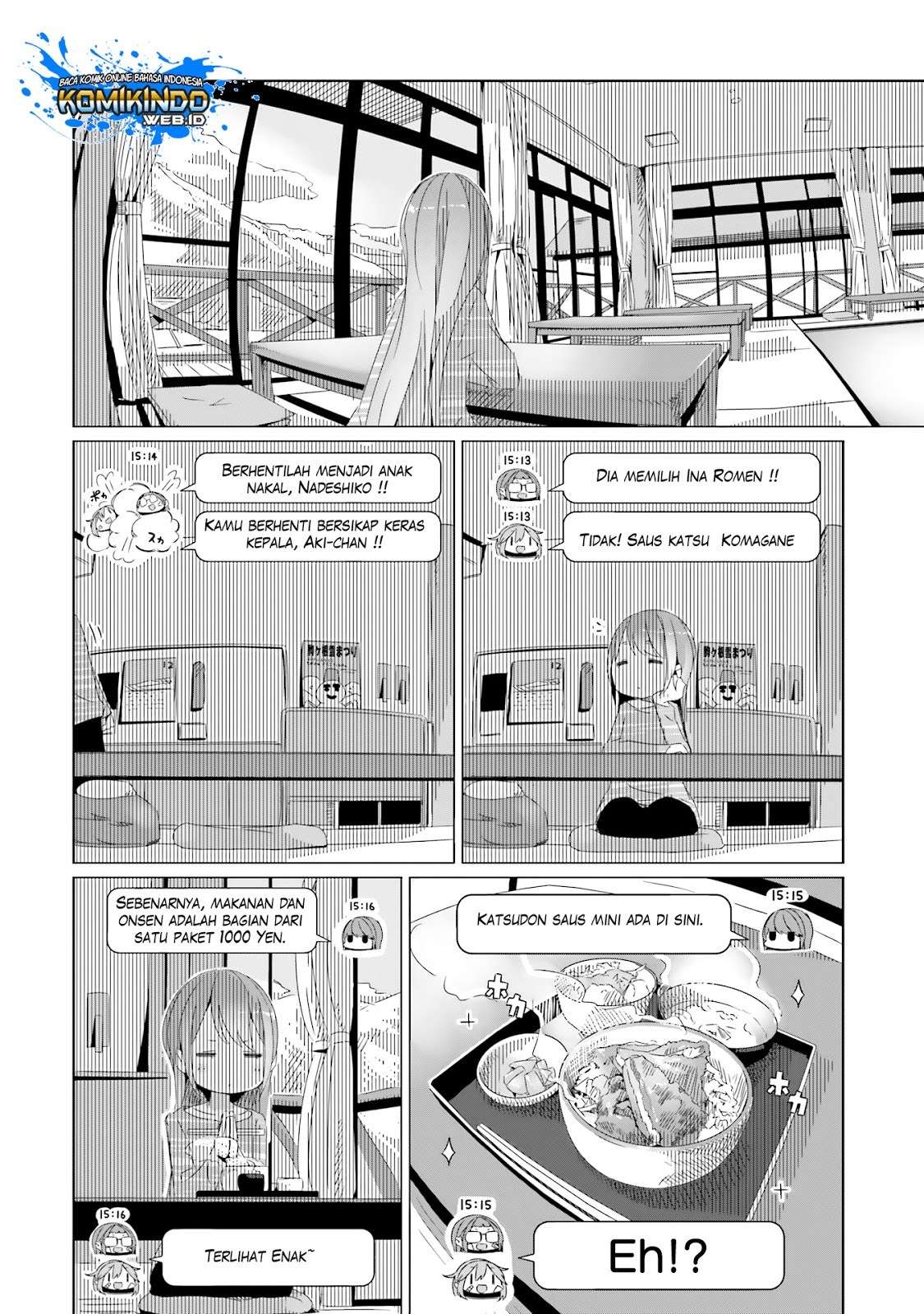 Yuru-Camp Chapter 17 Gambar 12