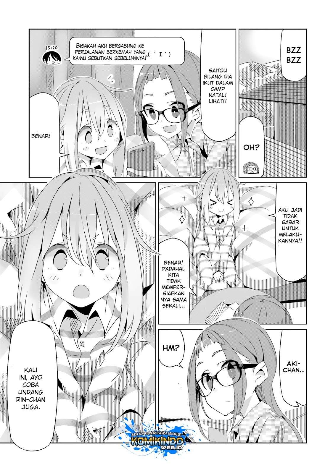 Yuru-Camp Chapter 17 Gambar 13