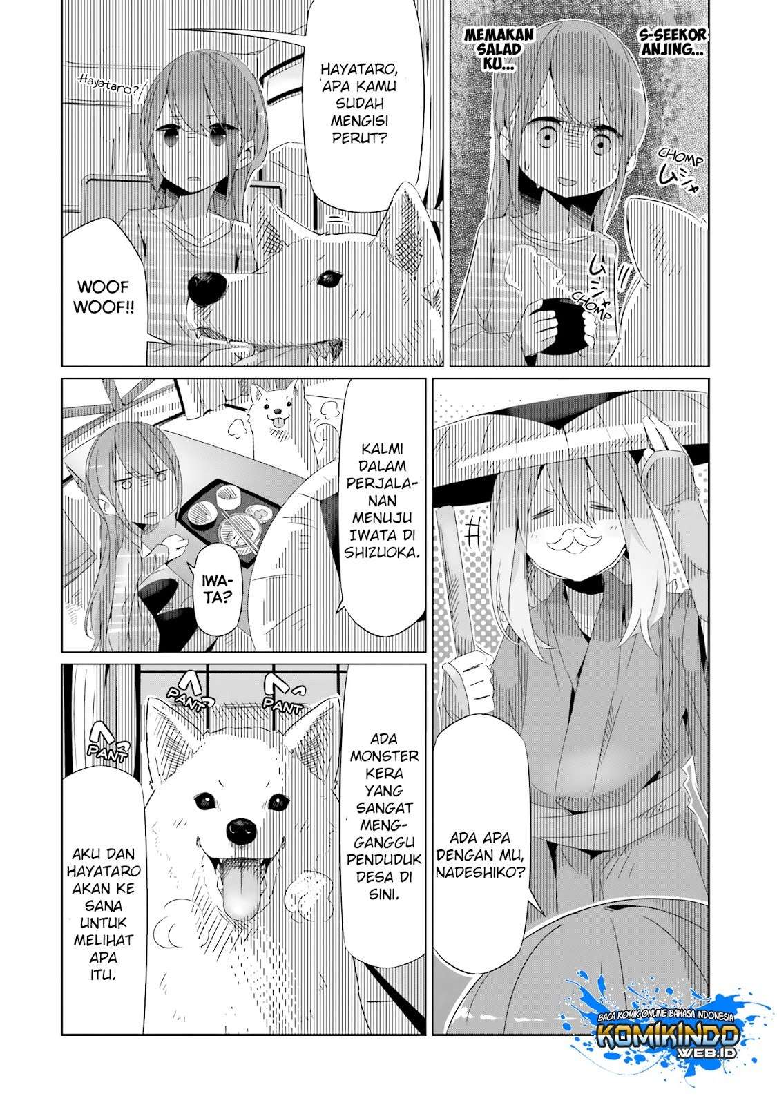 Yuru-Camp Chapter 17 Gambar 16