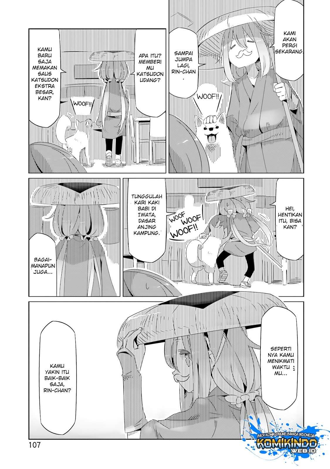 Yuru-Camp Chapter 17 Gambar 17