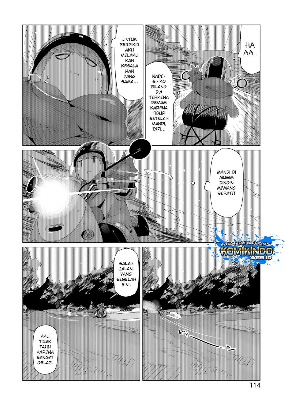 Yuru-Camp Chapter 17 Gambar 24