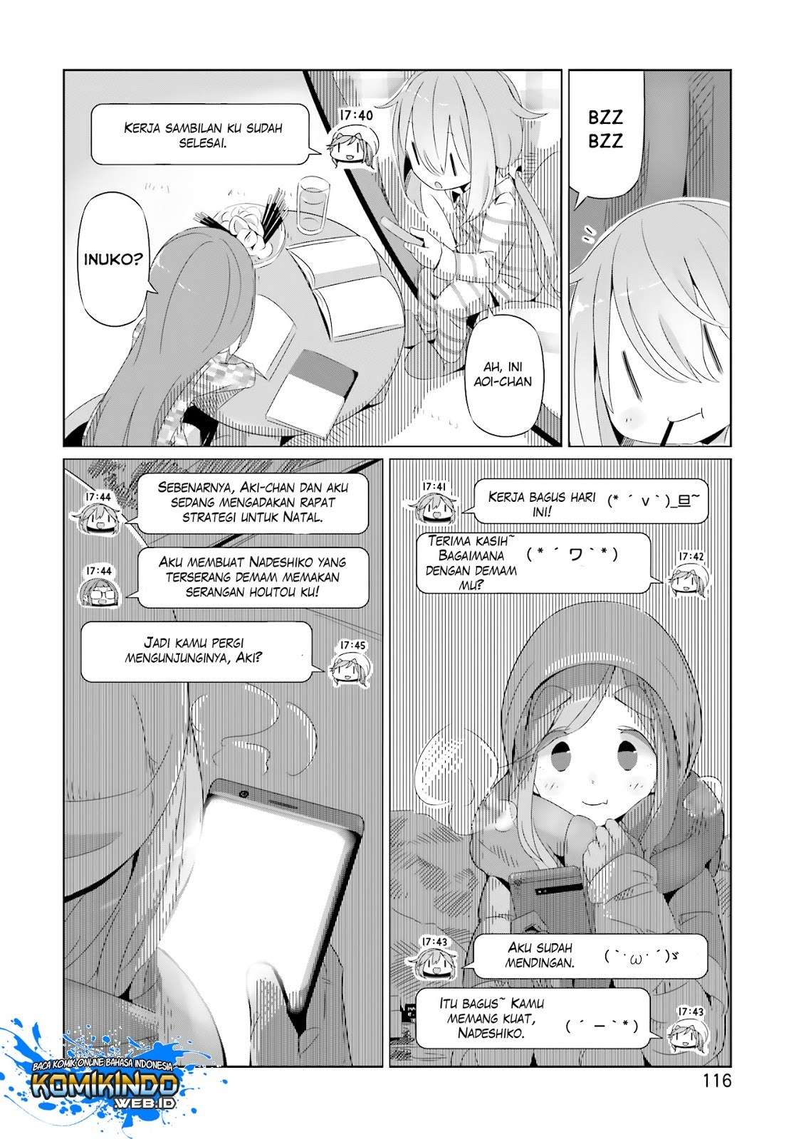 Yuru-Camp Chapter 17 Gambar 26