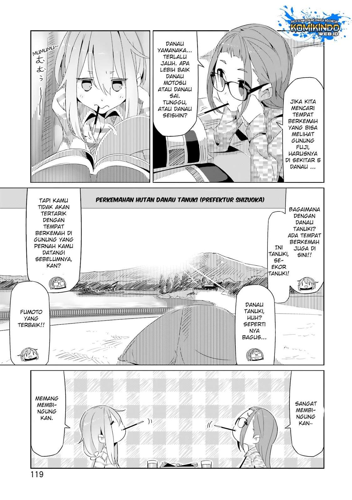Yuru-Camp Chapter 17 Gambar 29