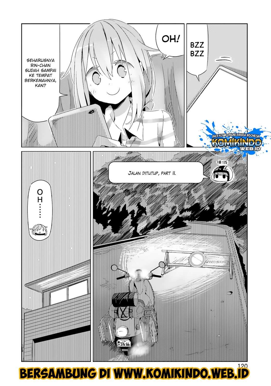 Yuru-Camp Chapter 17 Gambar 30