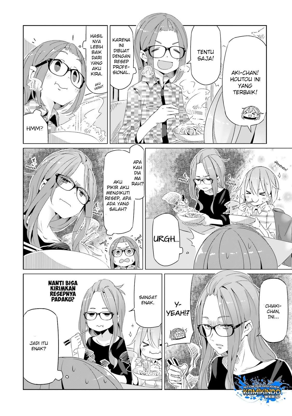 Yuru-Camp Chapter 17 Gambar 4