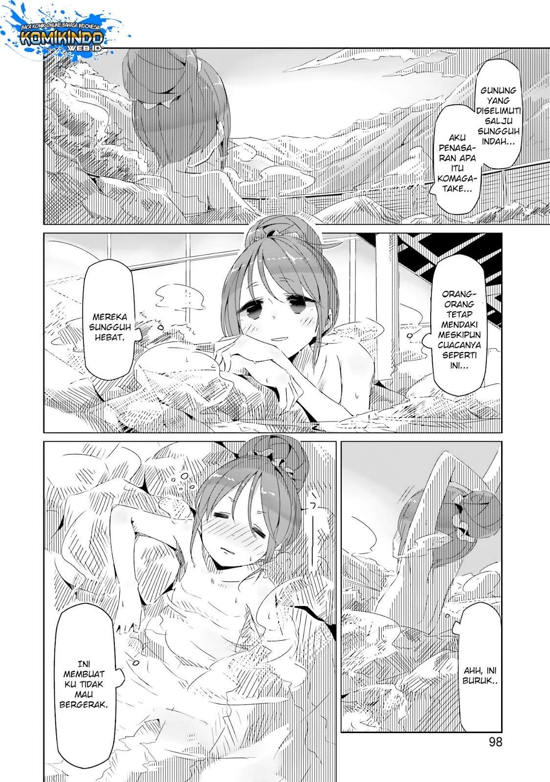 Yuru-Camp Chapter 17 Gambar 8