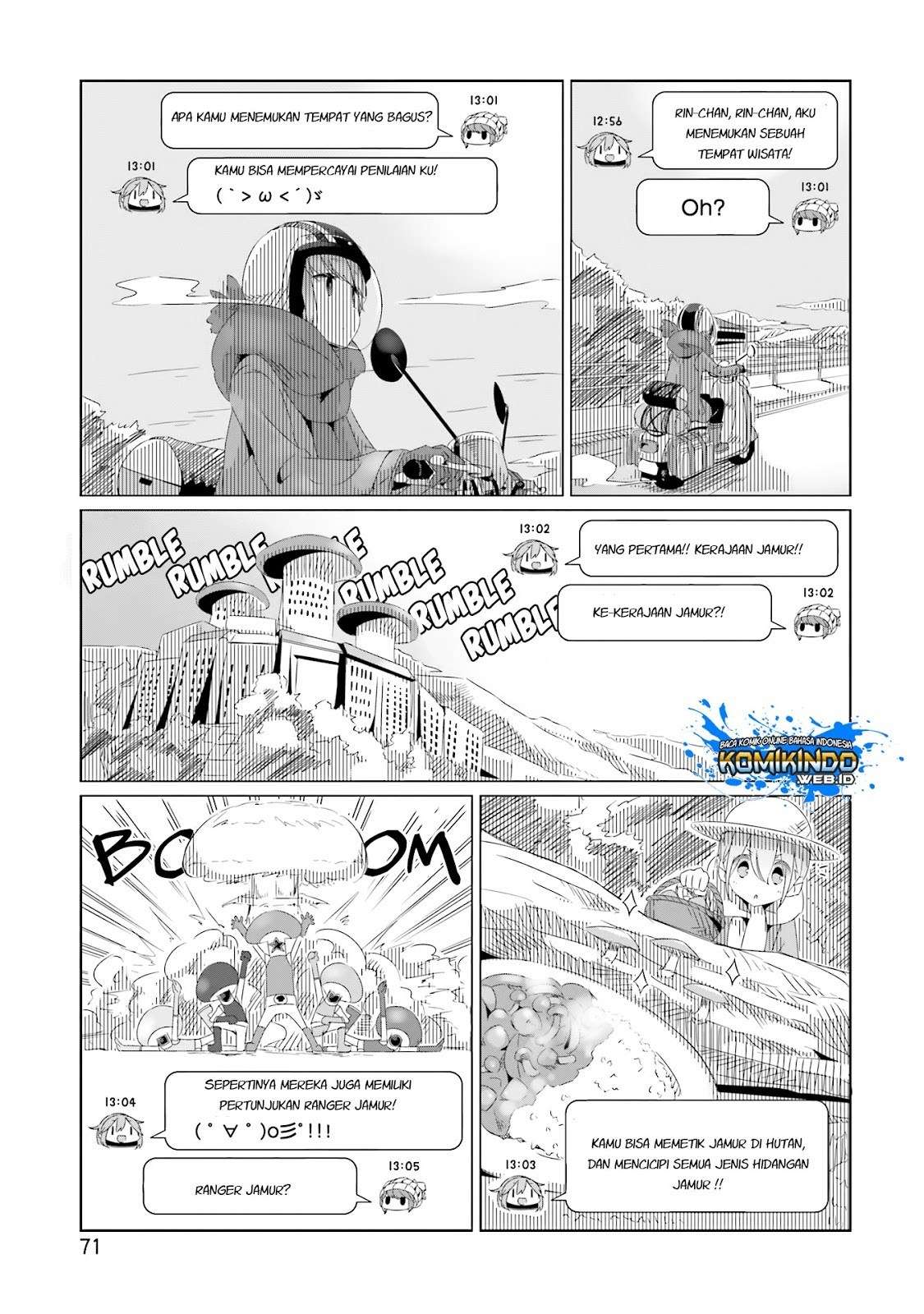 Yuru-Camp Chapter 16 Gambar 10