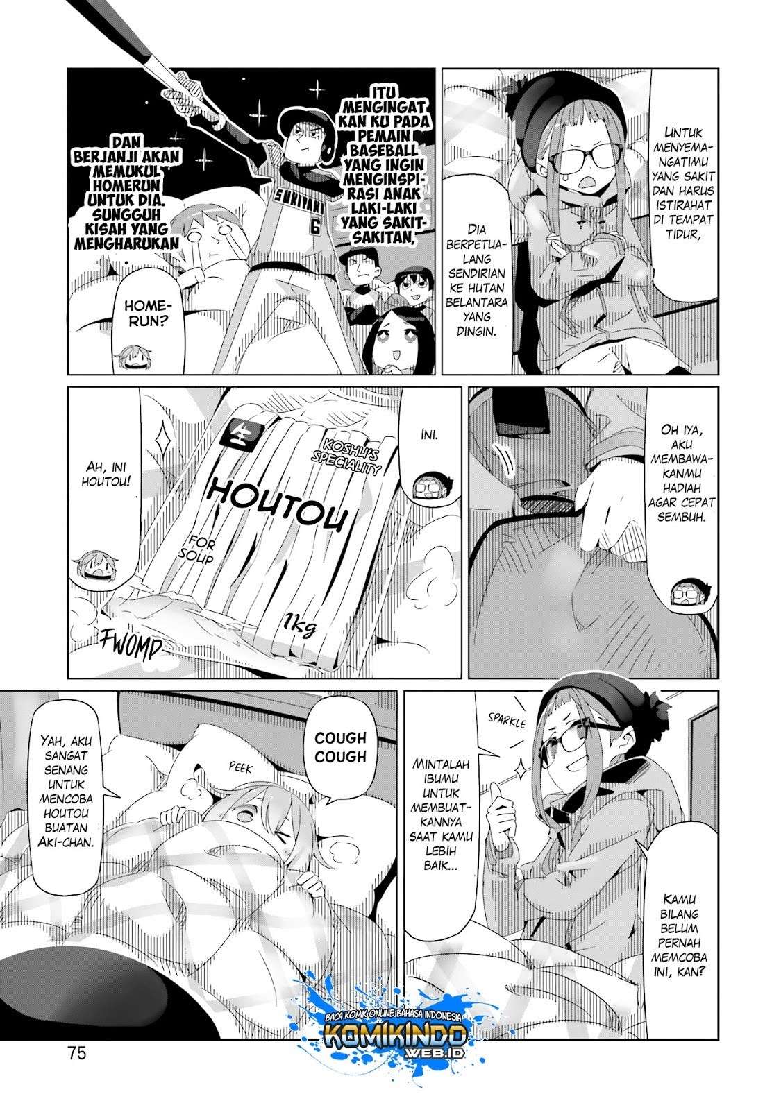 Yuru-Camp Chapter 16 Gambar 14