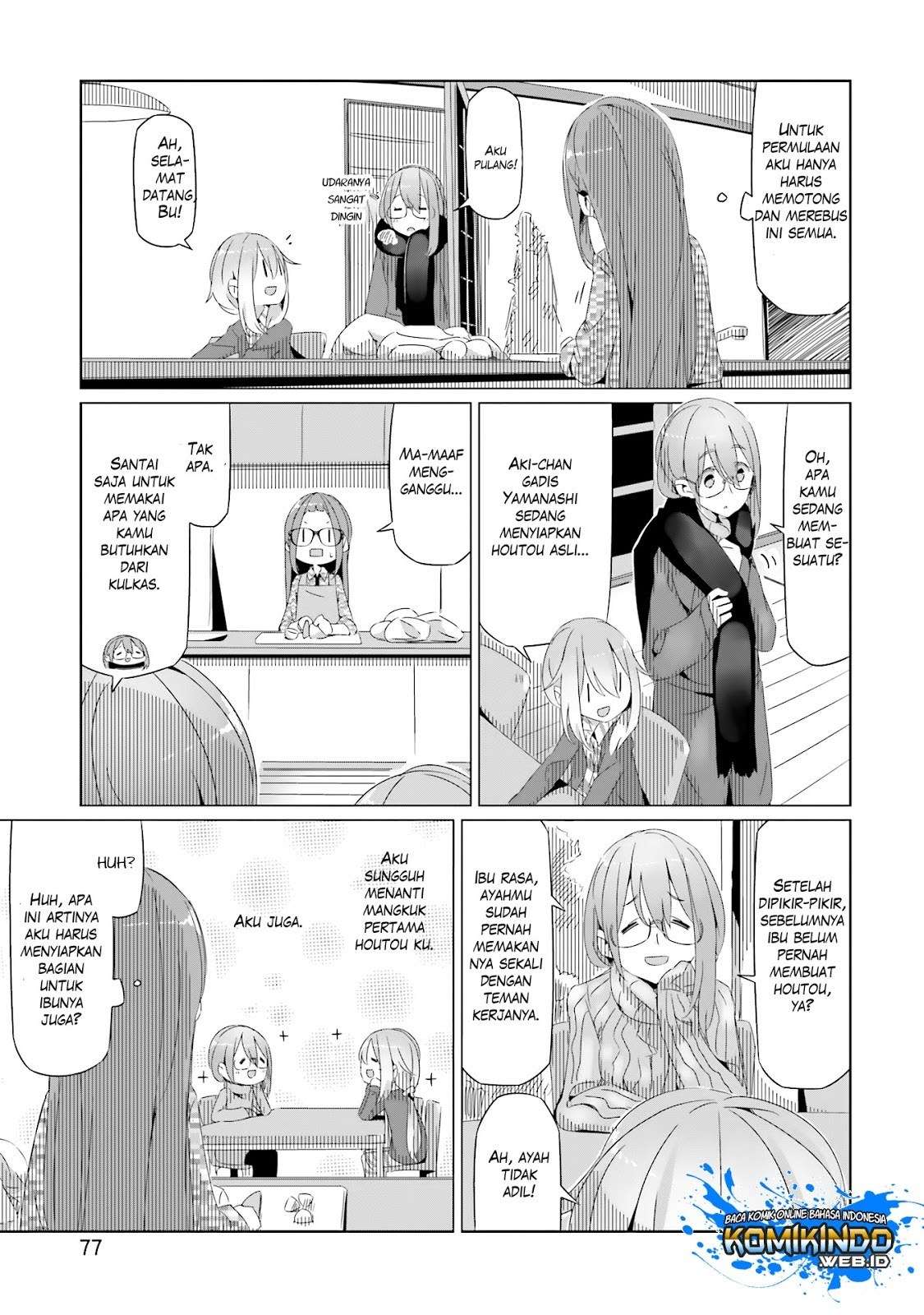 Yuru-Camp Chapter 16 Gambar 16