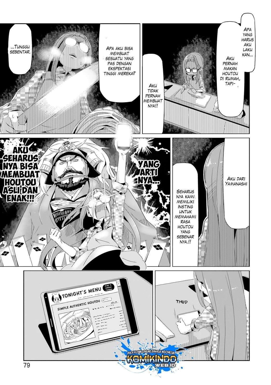 Yuru-Camp Chapter 16 Gambar 18