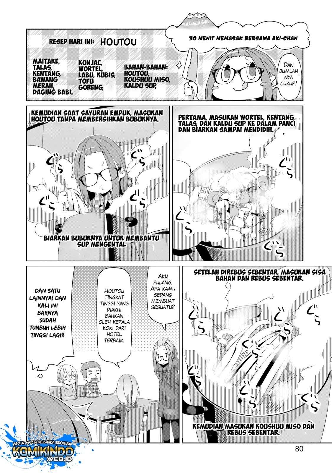 Yuru-Camp Chapter 16 Gambar 19