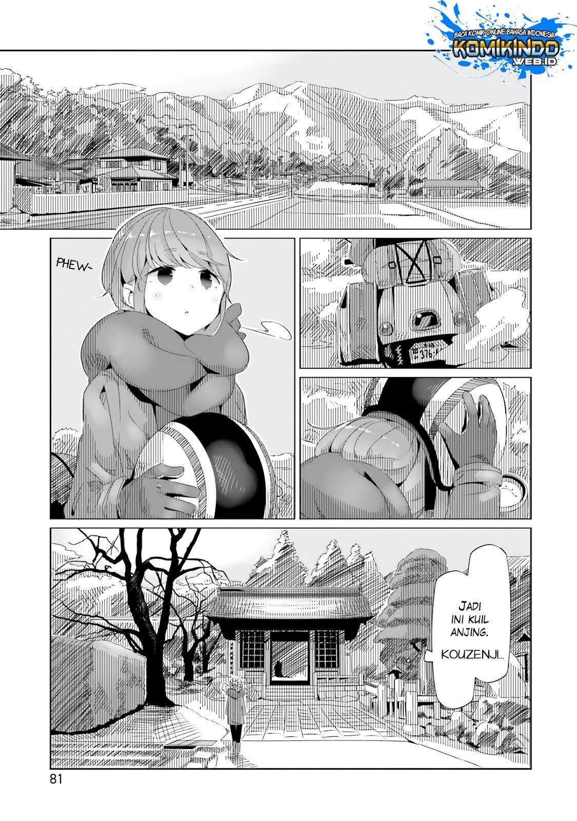 Yuru-Camp Chapter 16 Gambar 20