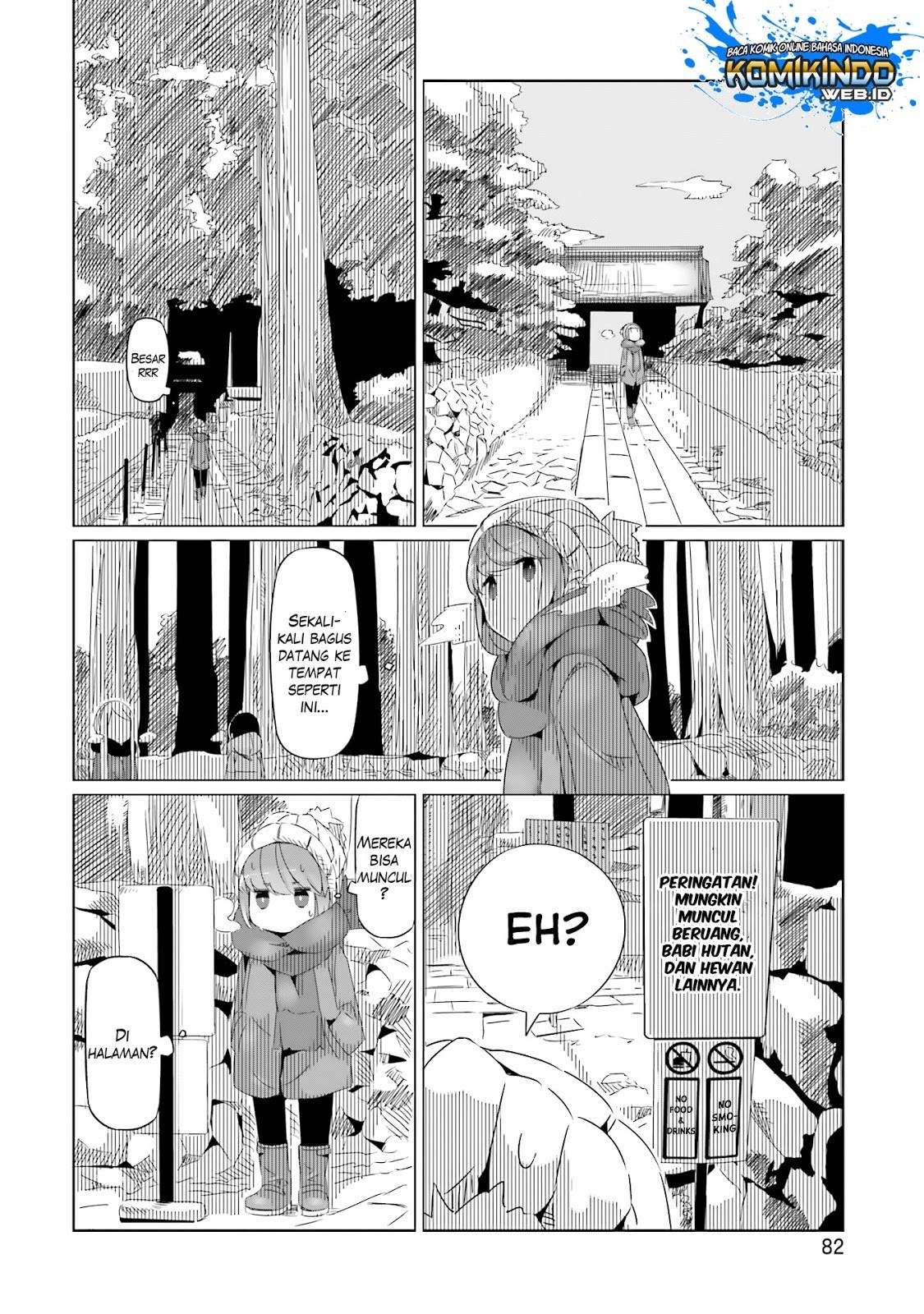 Yuru-Camp Chapter 16 Gambar 21
