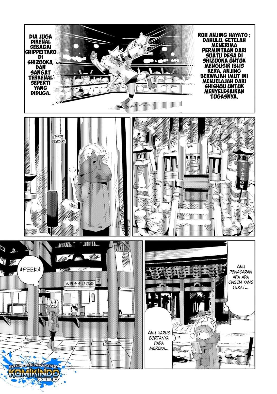 Yuru-Camp Chapter 16 Gambar 24