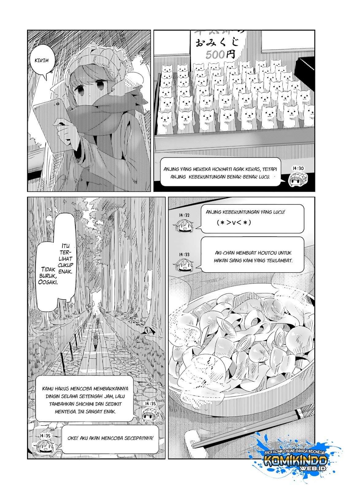 Yuru-Camp Chapter 16 Gambar 27