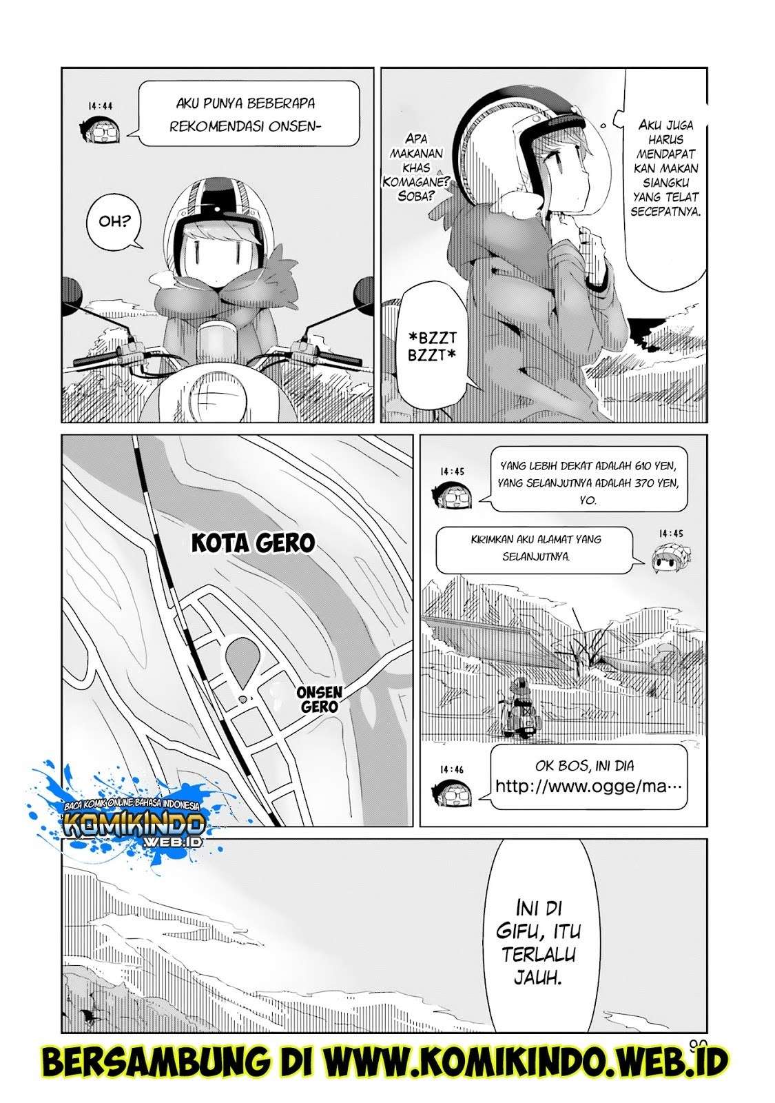 Yuru-Camp Chapter 16 Gambar 29