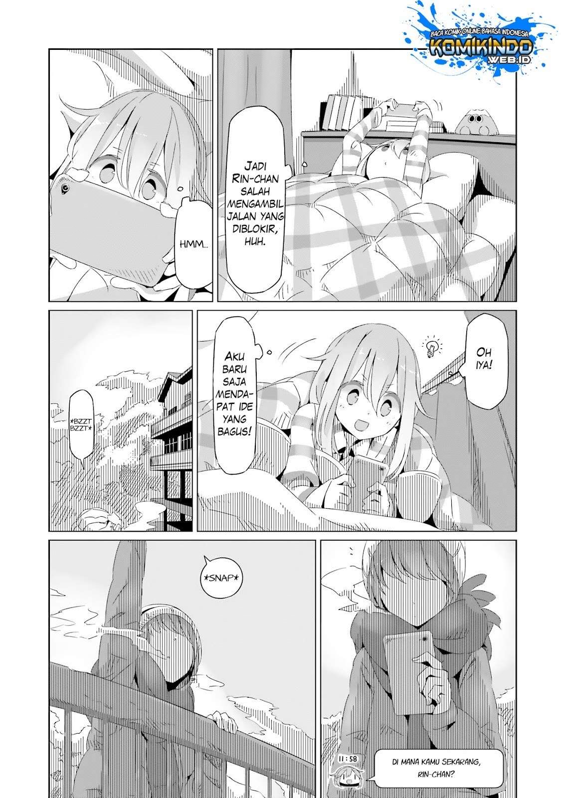 Yuru-Camp Chapter 16 Gambar 3