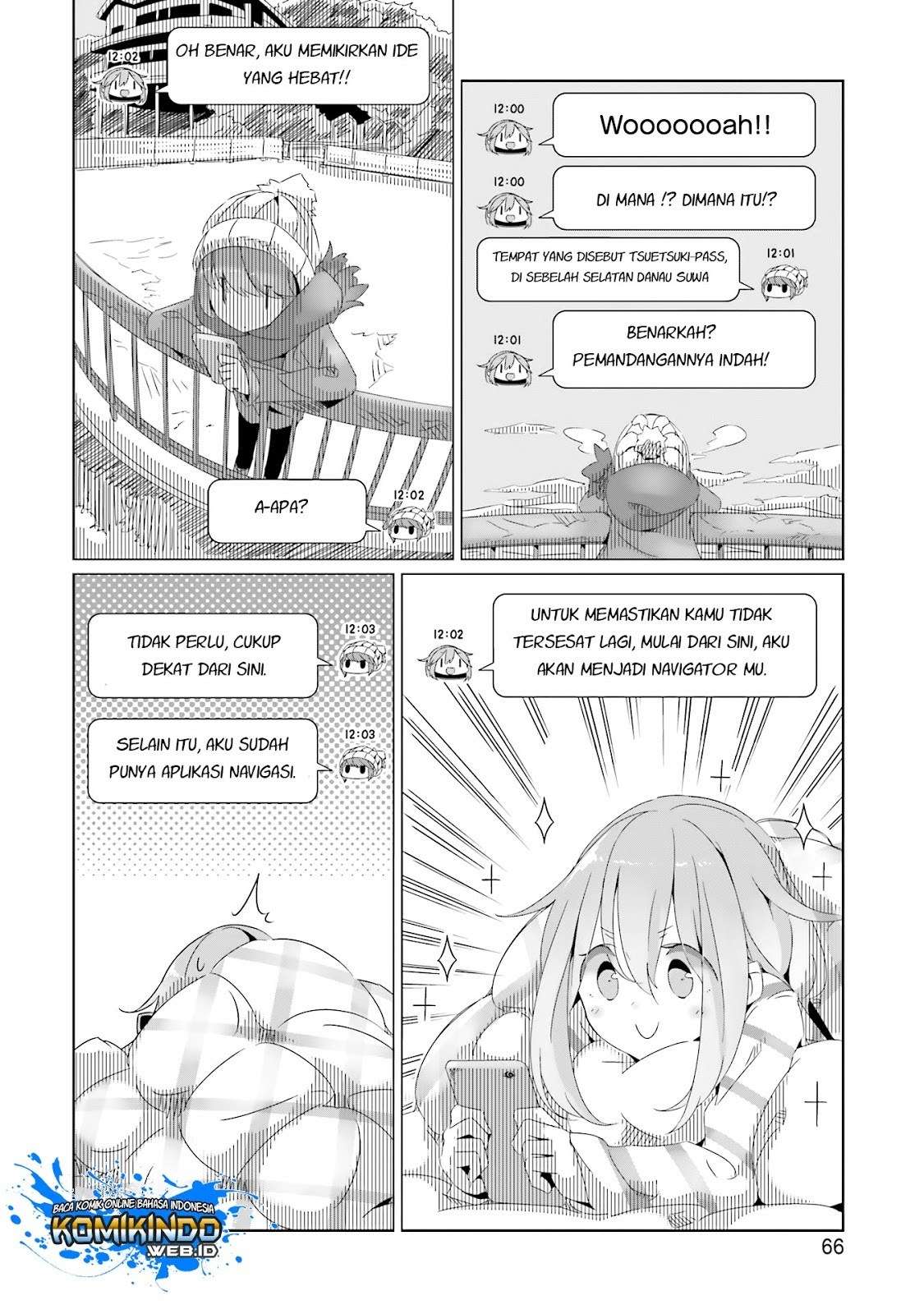 Yuru-Camp Chapter 16 Gambar 5