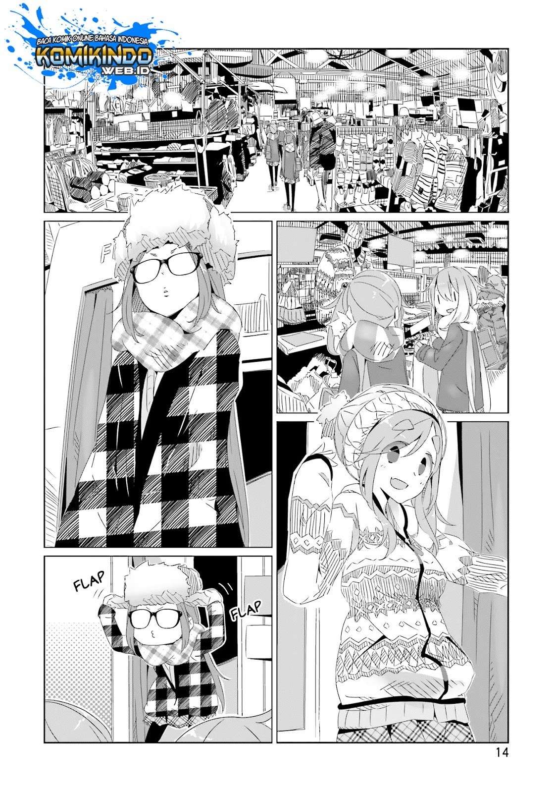 Yuru-Camp Chapter 14 Gambar 16