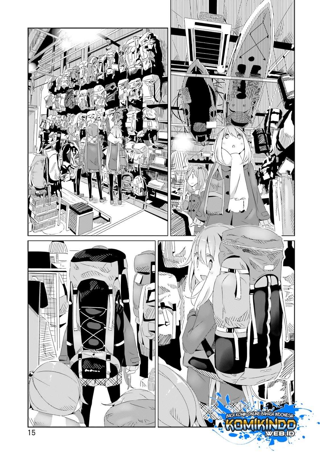 Yuru-Camp Chapter 14 Gambar 17