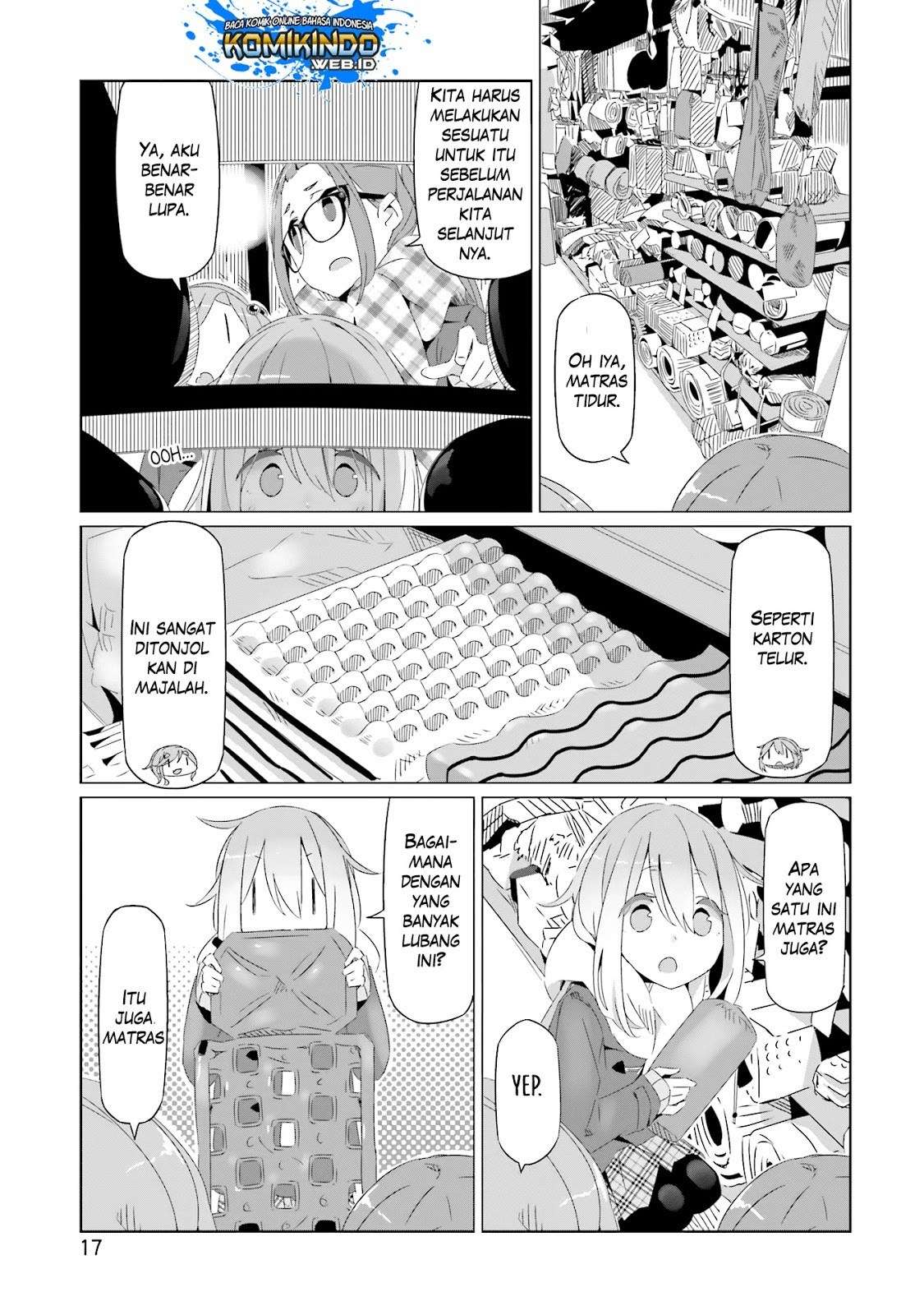 Yuru-Camp Chapter 14 Gambar 19