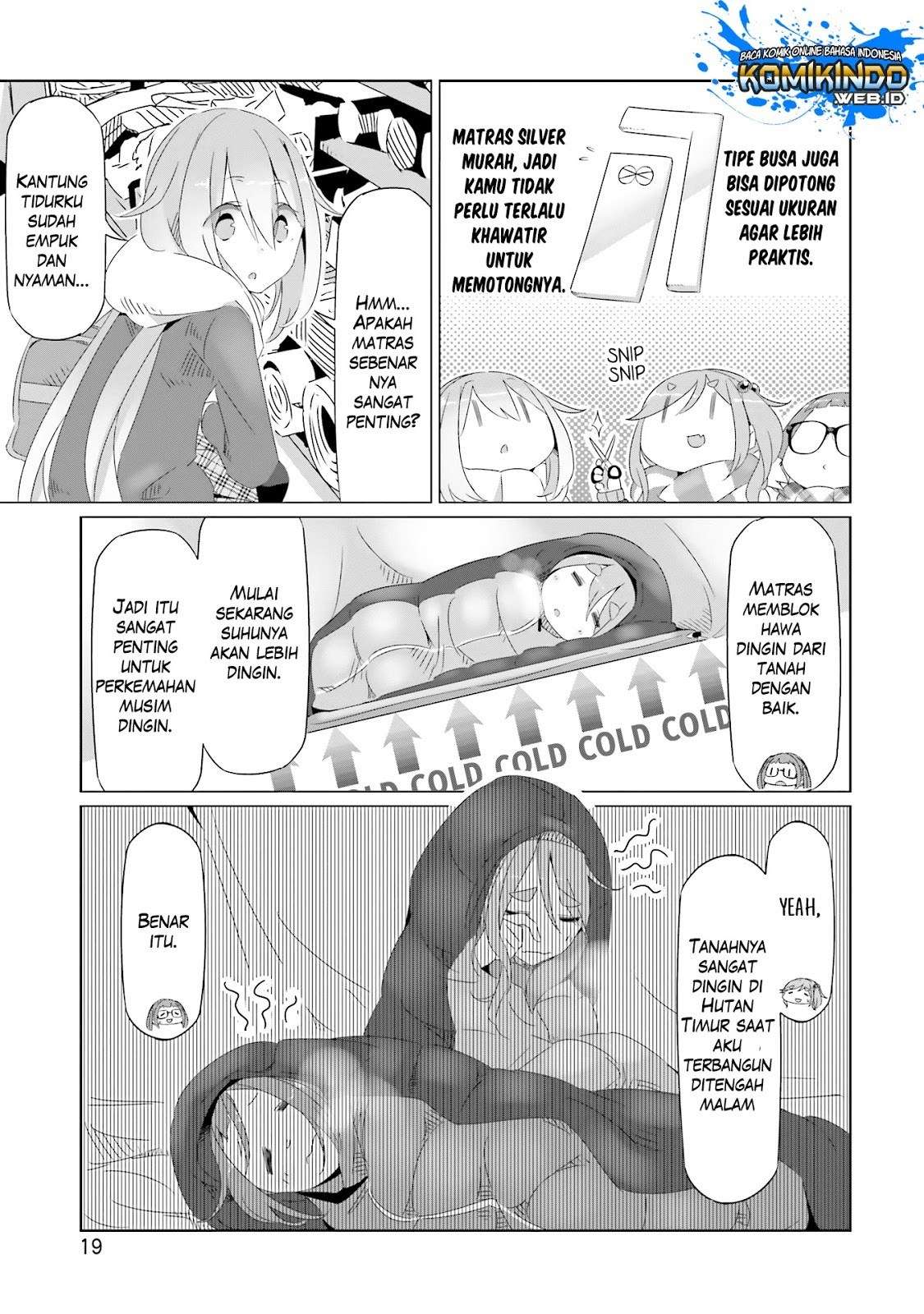 Yuru-Camp Chapter 14 Gambar 21