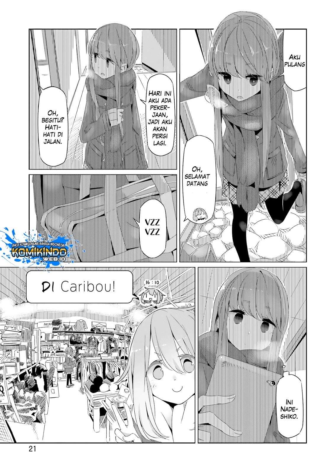 Yuru-Camp Chapter 14 Gambar 23