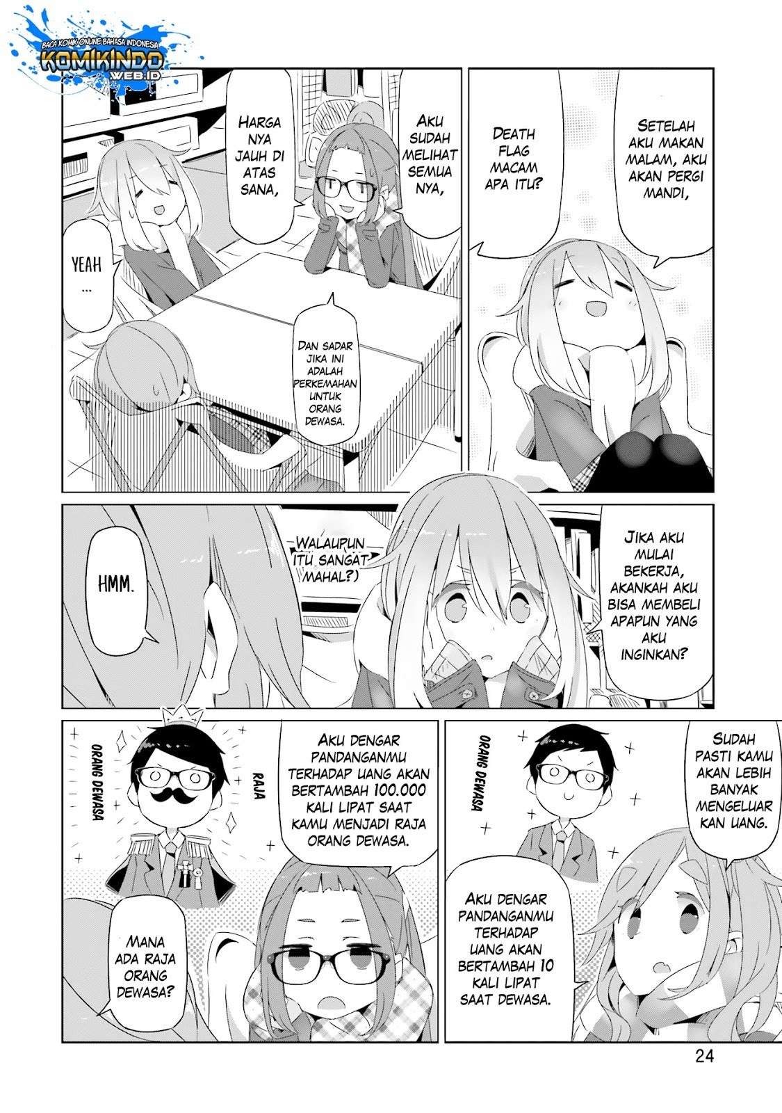 Yuru-Camp Chapter 14 Gambar 26