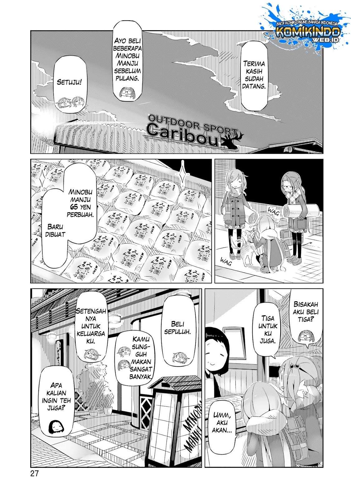 Yuru-Camp Chapter 14 Gambar 29
