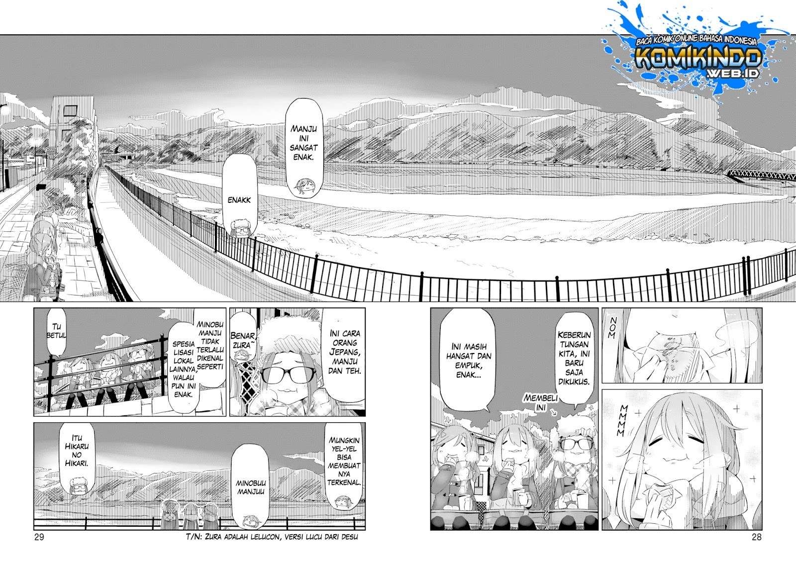 Yuru-Camp Chapter 14 Gambar 30