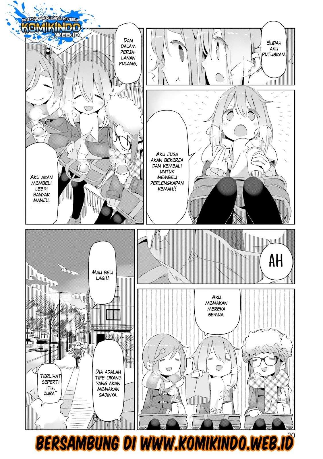 Yuru-Camp Chapter 14 Gambar 31