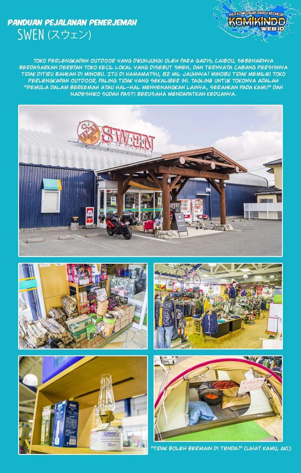 Yuru-Camp Chapter 14 Gambar 35