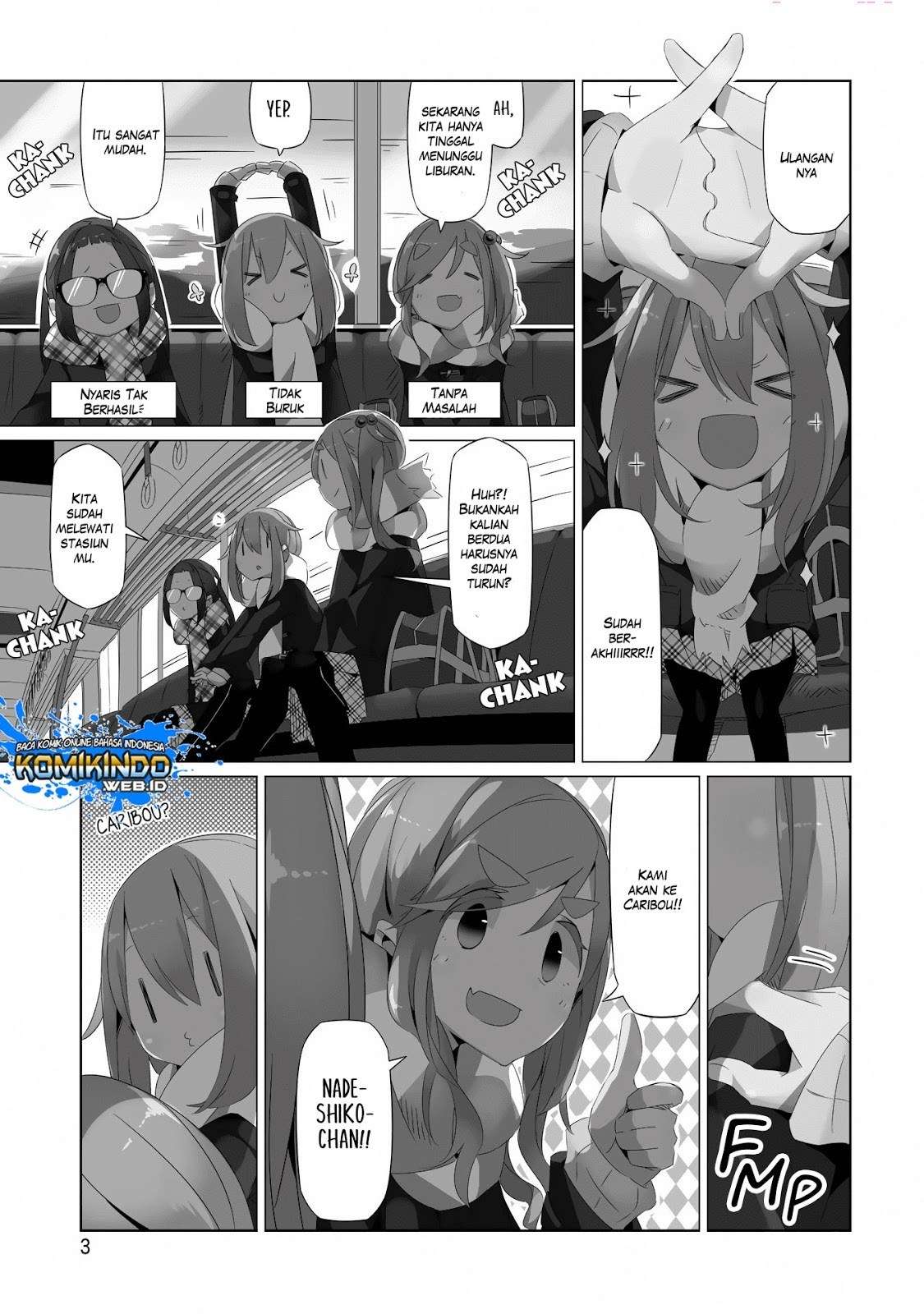 Yuru-Camp Chapter 14 Gambar 5