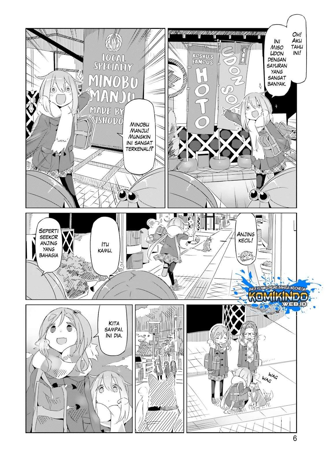 Yuru-Camp Chapter 14 Gambar 8