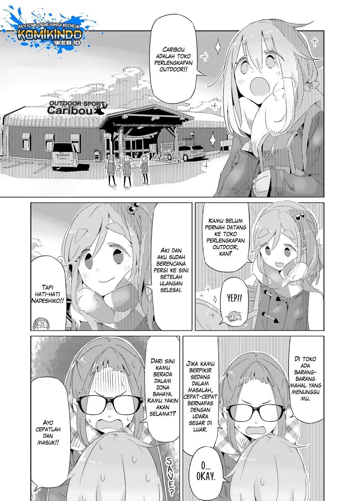 Yuru-Camp Chapter 14 Gambar 9