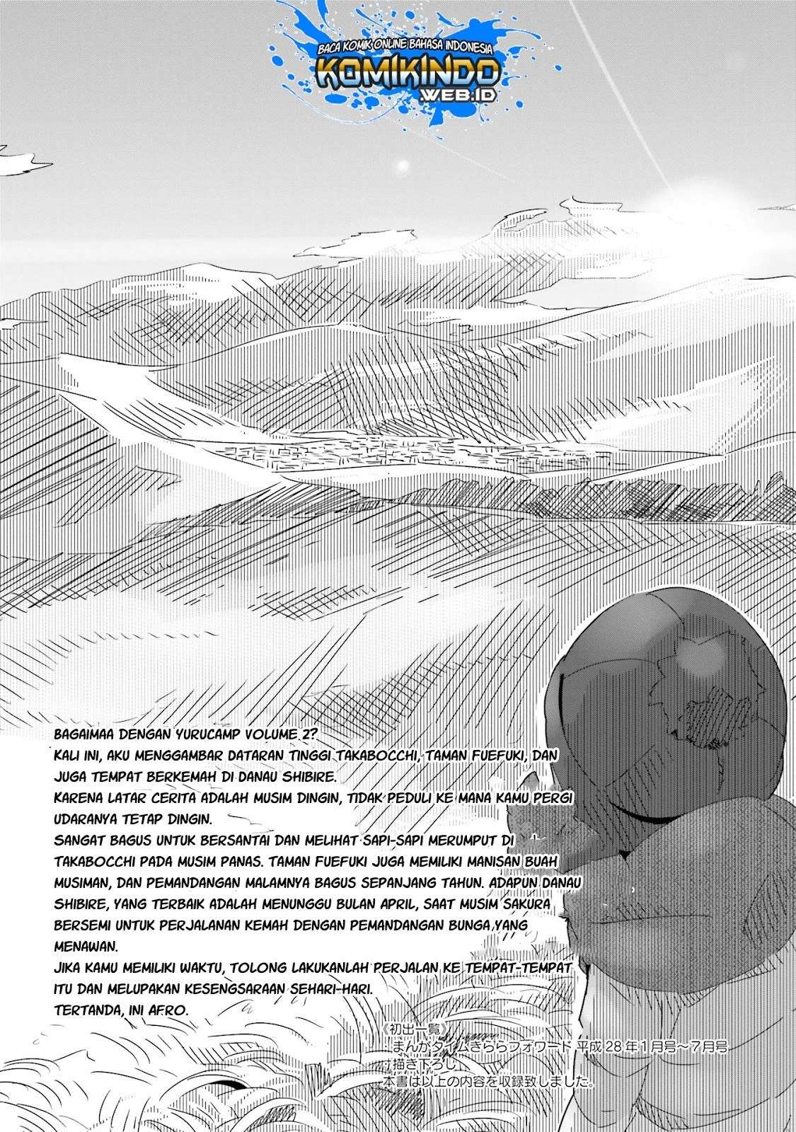 Yuru-Camp Chapter 13 Gambar 27