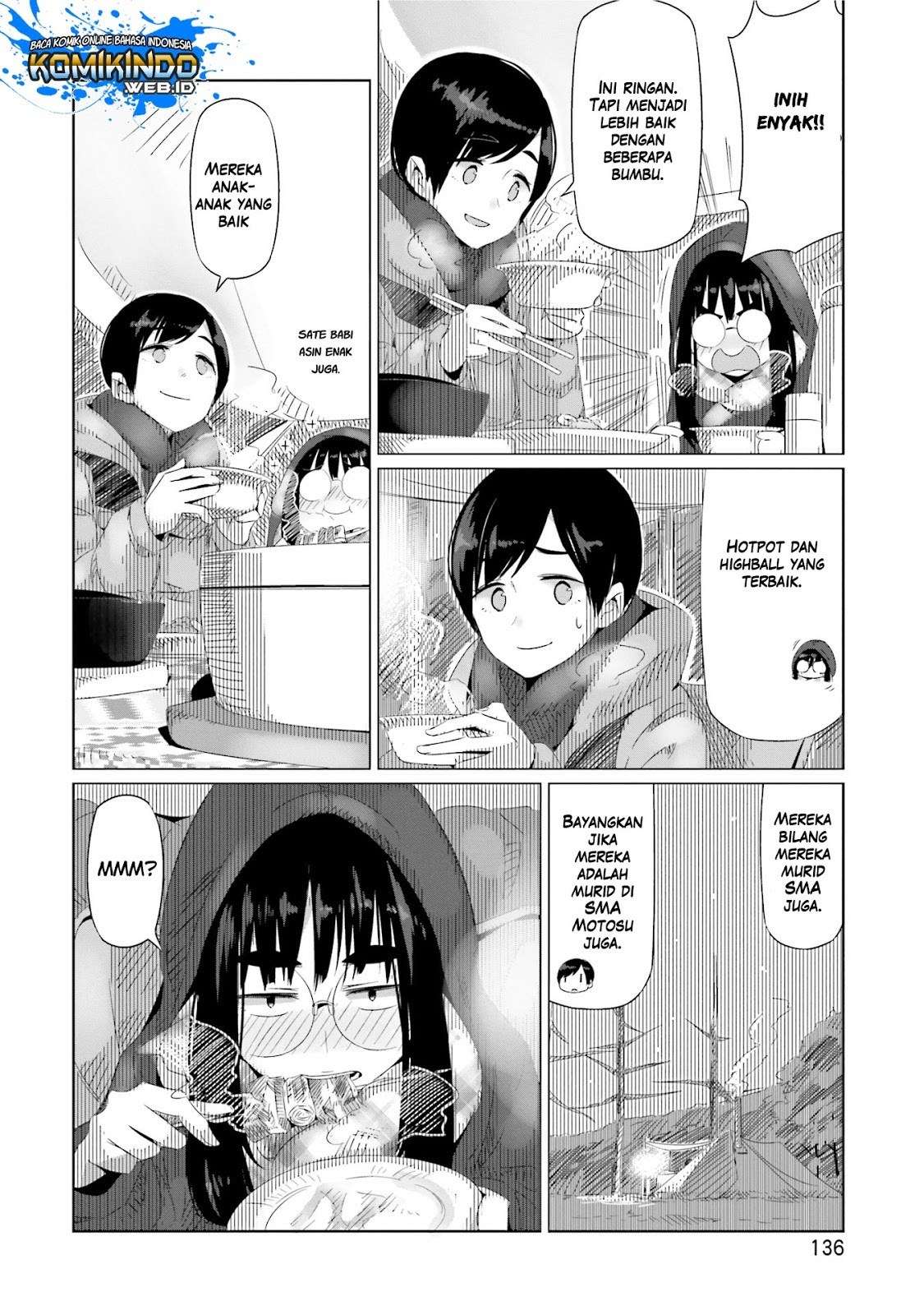 Yuru-Camp Chapter 12 Gambar 12