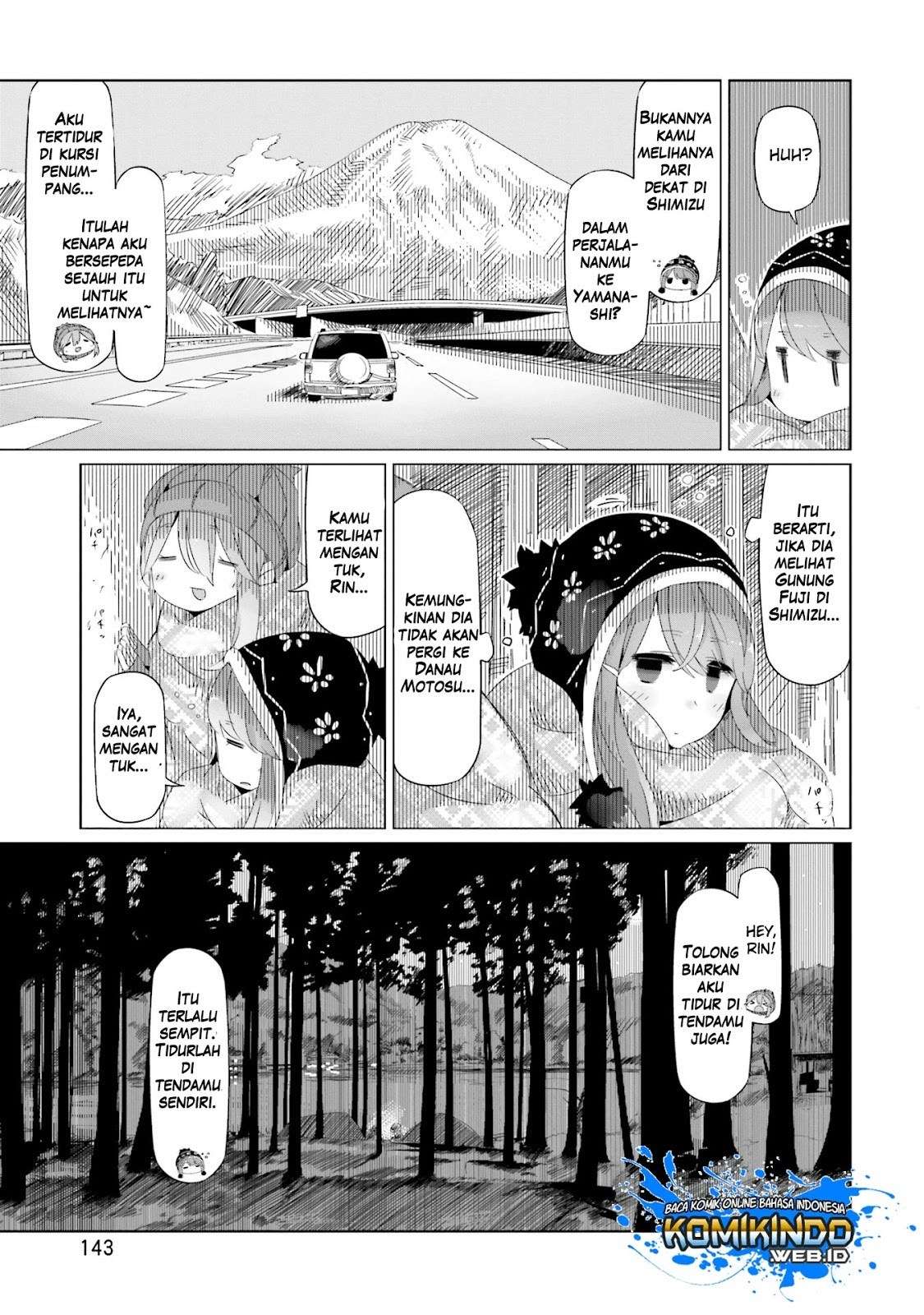Yuru-Camp Chapter 12 Gambar 19