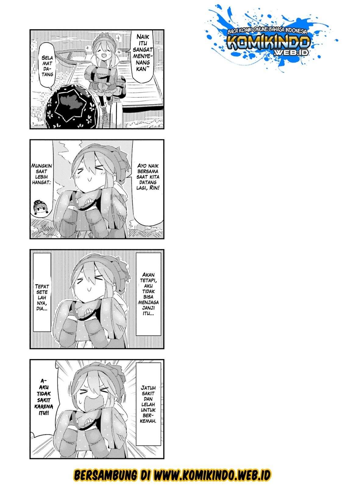 Yuru-Camp Chapter 12 Gambar 27